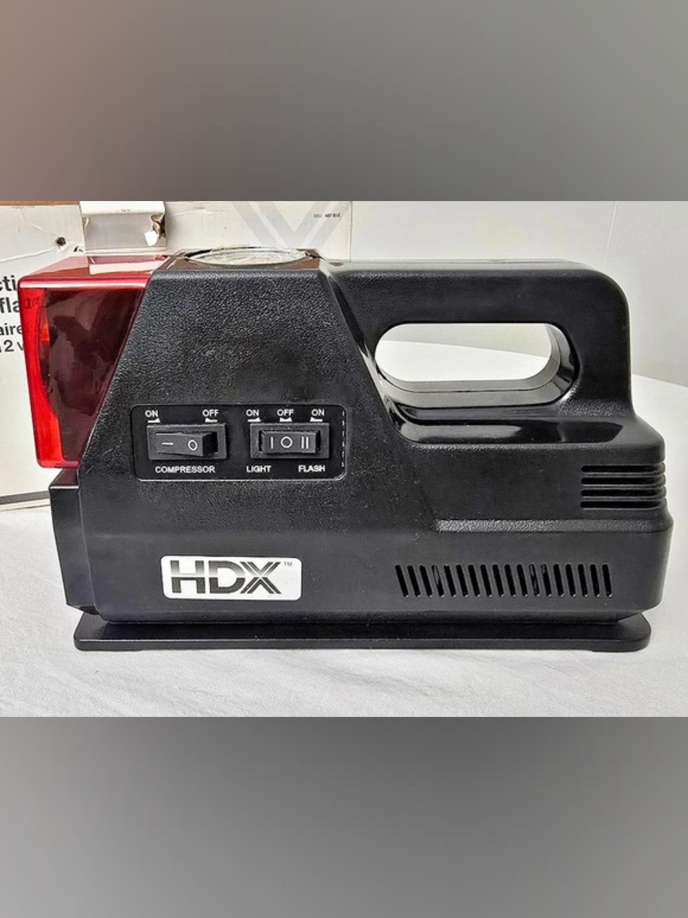 HDX Multi-Function 12V Air Inflator Compressor - Picture 2 of 9